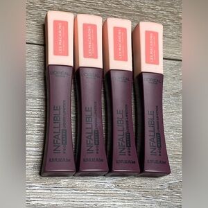 4X L’Oréal Paris 830 Liquid Lipstick